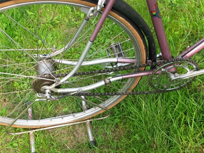 Lot 530 - Hetchins 'Brilliant (Curly) Vibrant' Bicycle.