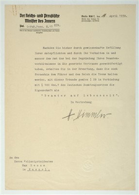Lot 910 - Hitler, Adolf, 1889-1945