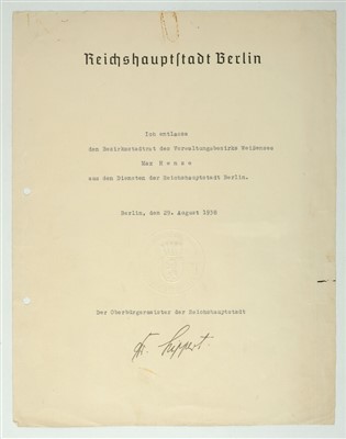 Lot 910 - Hitler, Adolf, 1889-1945