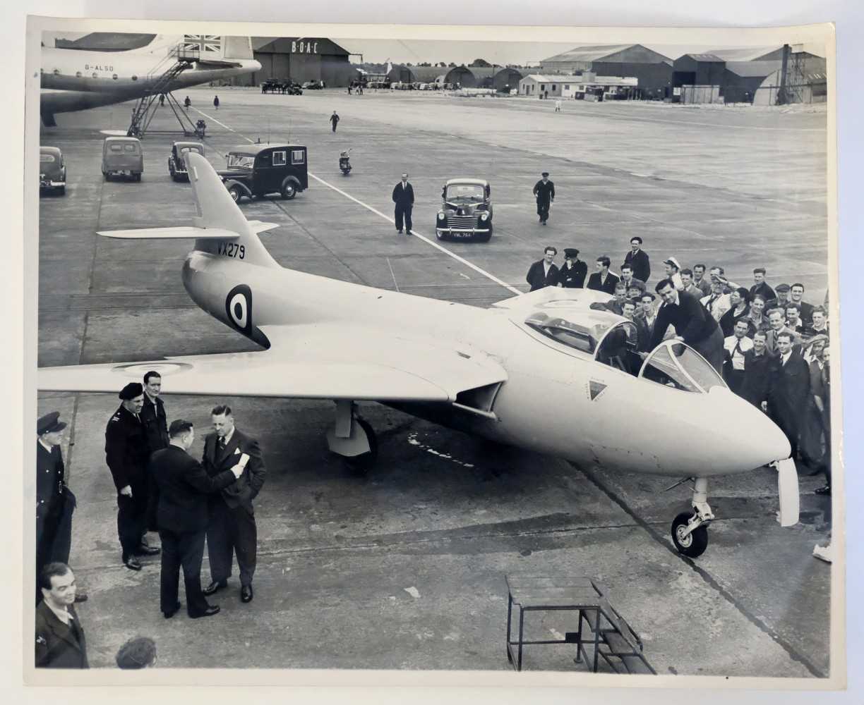 Lot 705 - Hawker P1081 P1121, 1127, Hawker PV3 & PV4, Hawker Nimrod, Hawker Osprey, P1040 & N7/46, Hawker P1052, P1072.