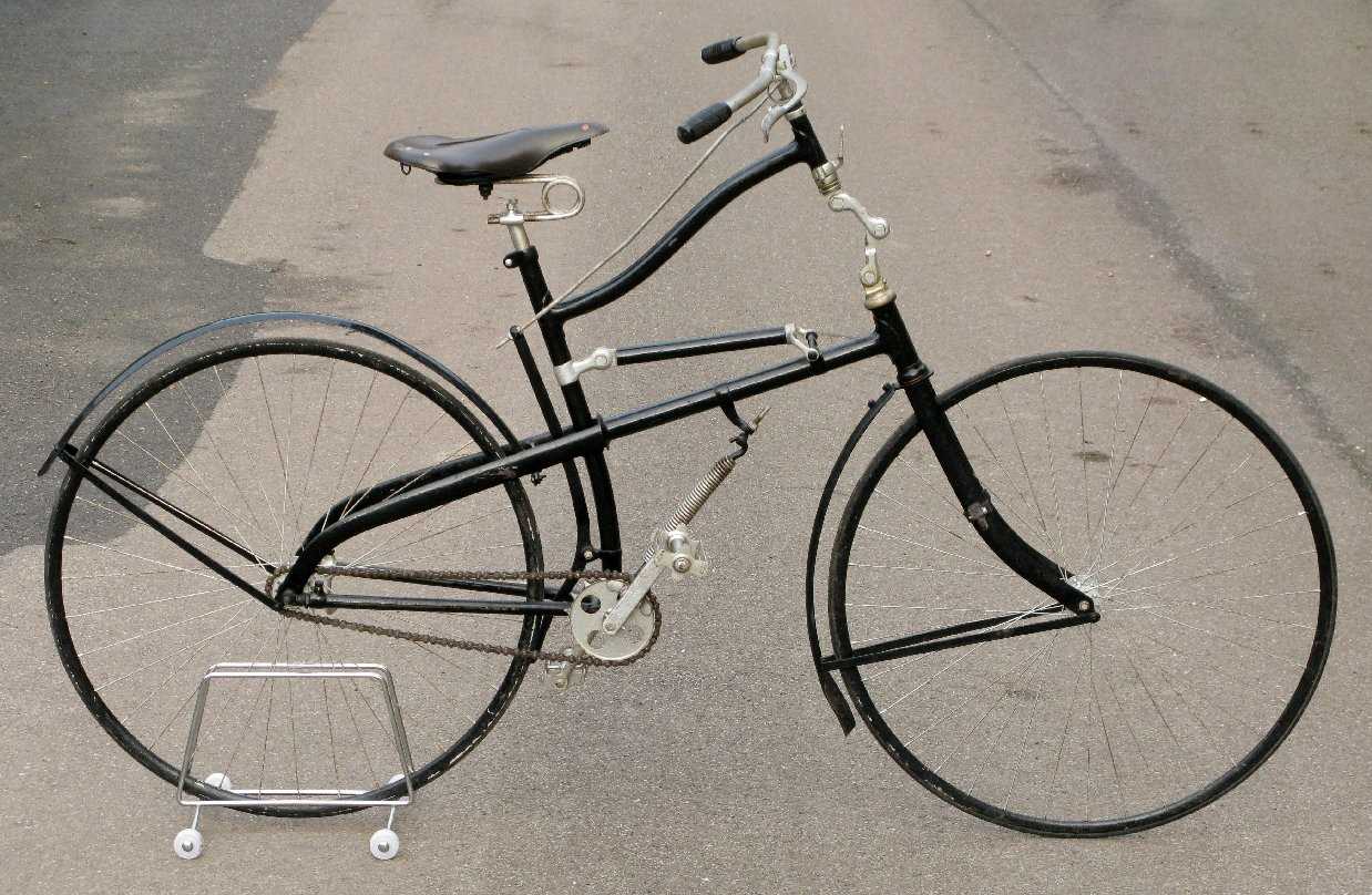 Lot 541 - A c1888 Linley & Biggs 'Whippet' Sprung-Frame Bicycle.