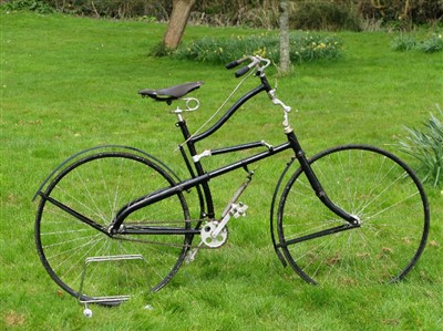 Lot 541 - A c1888 Linley & Biggs 'Whippet' Sprung-Frame Bicycle.