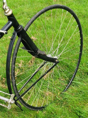 Lot 541 - A c1888 Linley & Biggs 'Whippet' Sprung-Frame Bicycle.