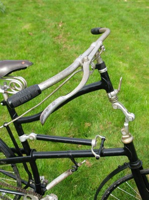 Lot 541 - A c1888 Linley & Biggs 'Whippet' Sprung-Frame Bicycle.
