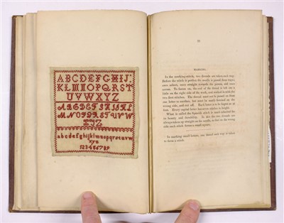 Lot 377 - Needlework Specimens. Instructions on Needle-Work and Knitting, 1838