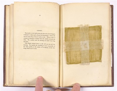 Lot 377 - Needlework Specimens. Instructions on Needle-Work and Knitting, 1838