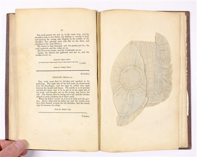 Lot 377 - Needlework Specimens. Instructions on Needle-Work and Knitting, 1838