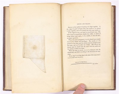 Lot 377 - Needlework Specimens. Instructions on Needle-Work and Knitting, 1838
