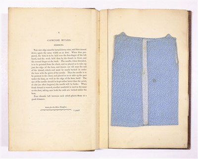 Lot 377 - Needlework Specimens. Instructions on Needle-Work and Knitting, 1838