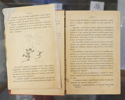 Lot 489 - Collodi (Carlo, pseudonym of Carlo Lorenzini). Le Avventure di Pinocchio, 1883