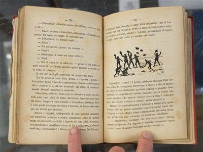 Lot 489 - Collodi (Carlo, pseudonym of Carlo Lorenzini). Le Avventure di Pinocchio, 1883