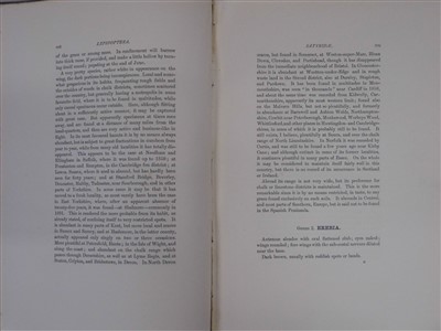 Lot 182 - Barrett (Charles G.). Lepidoptera of the British Islands, 11 volumes, 1st edition, [1892]-1907
