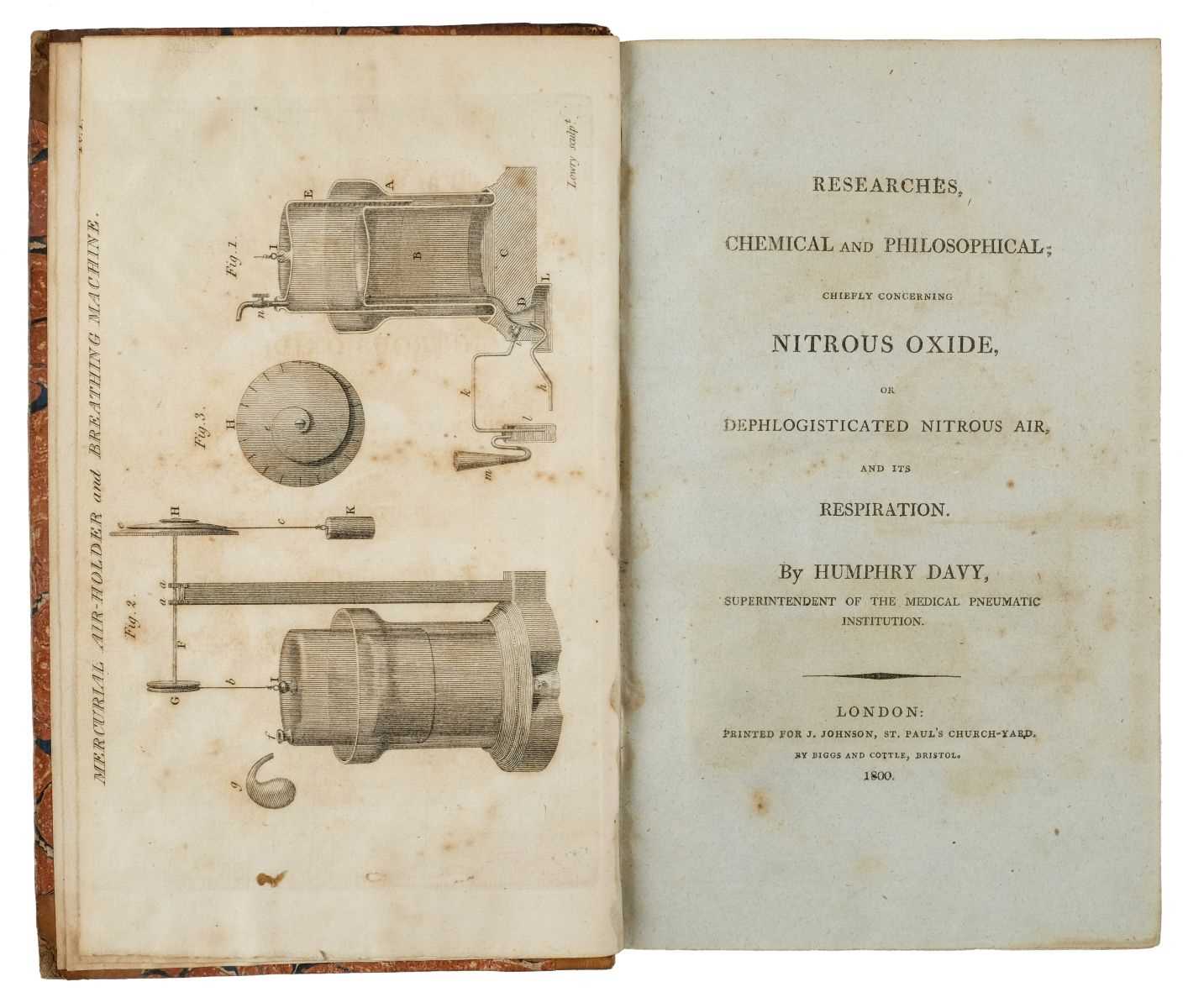 Lot 331 - Davy (Humphry). Researches Chemical and Philosophical, 1800