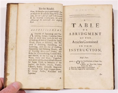 Lot 125 - Dyeing. The Whole Art of Dying, 1705