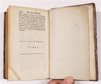 Lot 125 - Dyeing. The Whole Art of Dying, 1705