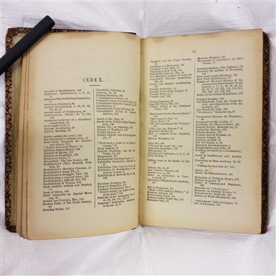 Lot 378 - Bookbinding. The Book-Finishers' Friendly Circular, 1845-51