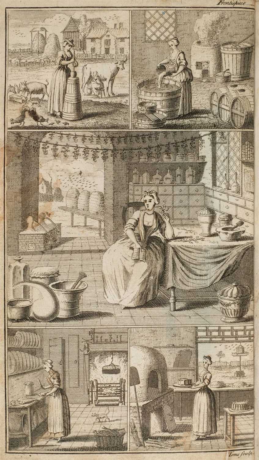 Lot 174 - Bailey (Nathan). Dictionarium Domesticum, Being a New and Compleat Household Dictionary, 1736