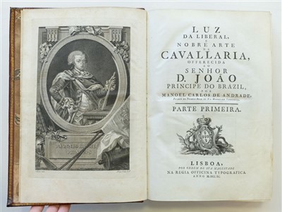 Lot 303 - Andrade (Manoel Carlos de). Luz da Liberal, 1790