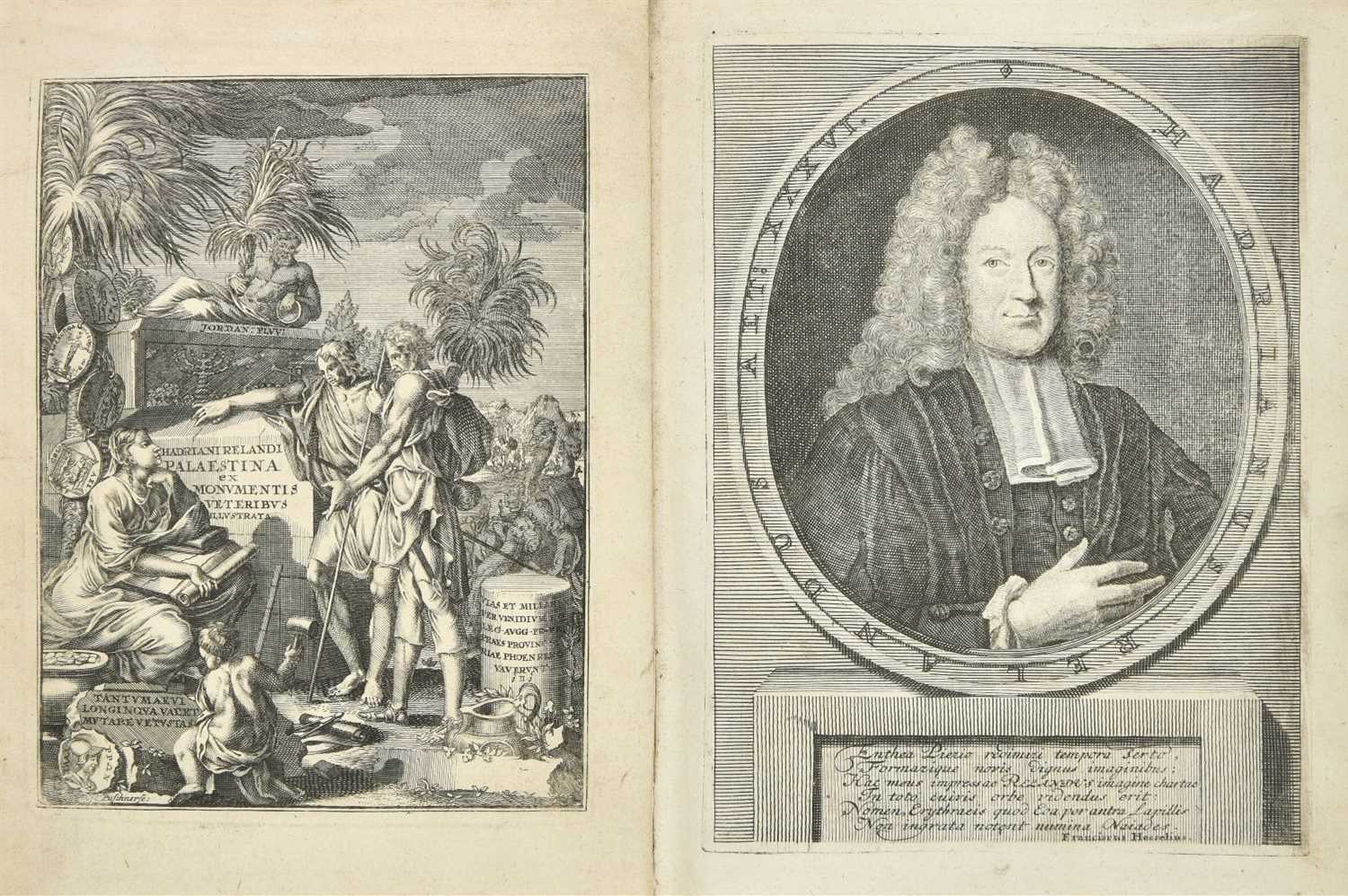 Lot 28 - Reland (Adriaan). Palaestina, 2nd edition, Nuremberg, 1716