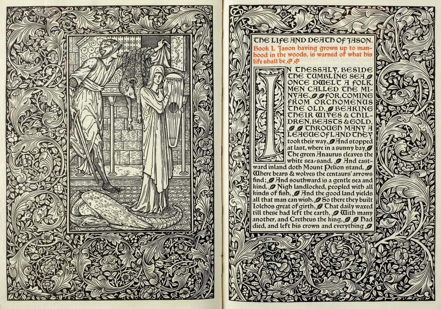 Lot 633 - Kelmscott Press. The Life and Death of Jason, 1895