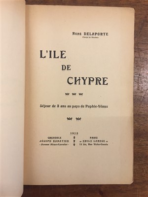 Lot 7 - Cassas (Louis-François). 'Chypre', 1799