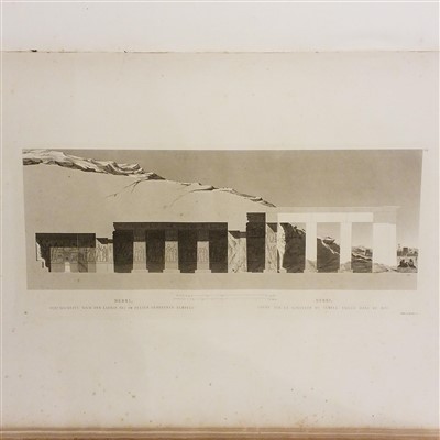 Lot 14 - Gau (Francois Chretien). Antiquities de la Nubie, ou monumens inedits des bords du Nil, 1822