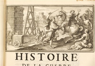 Lot 27 - Graziani (Antonio Maria). Histoire de la guerre de Chypre, 1st edition in French, 1685