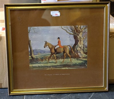 Lot 47 - Sporting Prints. A collection of thirty-eight prints, mostly 20th century
