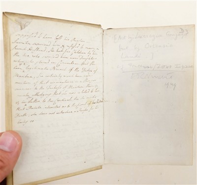 Lot 315 - Gonzaga di Gazzuolo (Lucrezia). Lettere, 1st edition, Venice, 1552