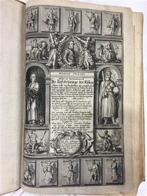 Lot 2 - Avity (Pierre d'). Wereld Spiegel, 1st edition in Dutch, Amsterdam, 1621