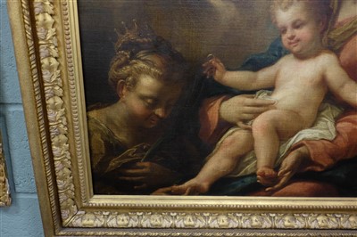 Lot 210 - Italian School. The Holy Family, 17th century