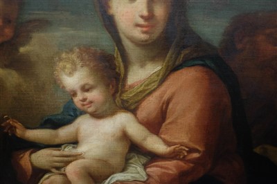Lot 210 - Italian School. The Holy Family, 17th century