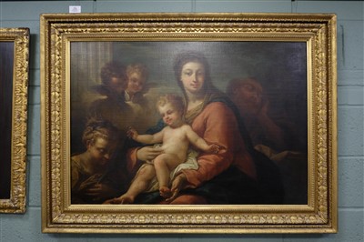 Lot 210 - Italian School. The Holy Family, 17th century