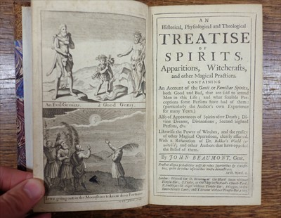 Lot 201 - Beaumont (John). Treatise of Spirits, Apparitions, 1st edition, 1705