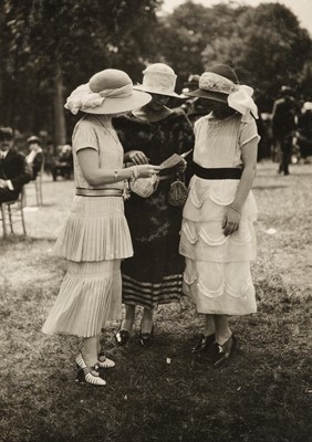 Lot 44 - Fashion. Les Actualites de I'Elegance [so titled on covers], 3 albums, c. 1915-25