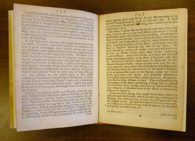 Lot 259 - Holland (John). The Directors of the Bank of England, Enemies of the Kingdom, 1715