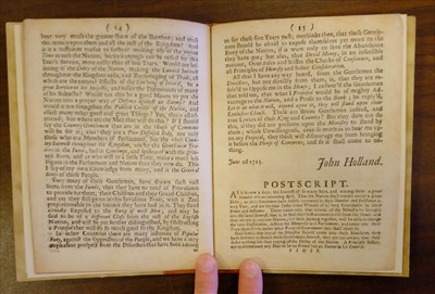 Lot 259 - Holland (John). The Directors of the Bank of England, Enemies of the Kingdom, 1715