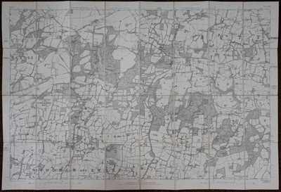 Lot 118 - Folding Maps. A mixed collection of approximately fifty maps, mostly 19th & early 20th century