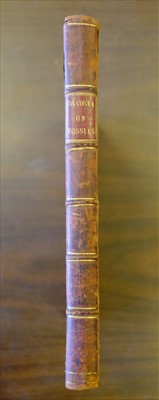 Lot 52 - Costa (Emanuel Mendes da). A Natural History of Fossils, 1757
