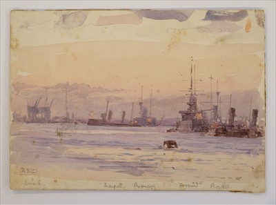 Lot 393 - Cull (Alma Claude Burlton, 1880-1931). Coastal Scenes