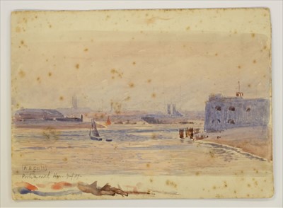Lot 393 - Cull (Alma Claude Burlton, 1880-1931). Coastal Scenes