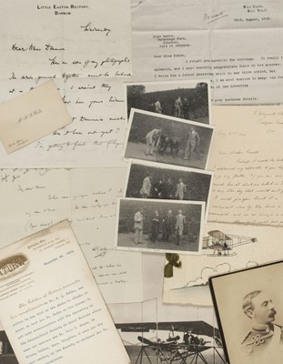 Lot 68 - Pioneer Aviation. John William Dunne (1875-1949) aviation archive