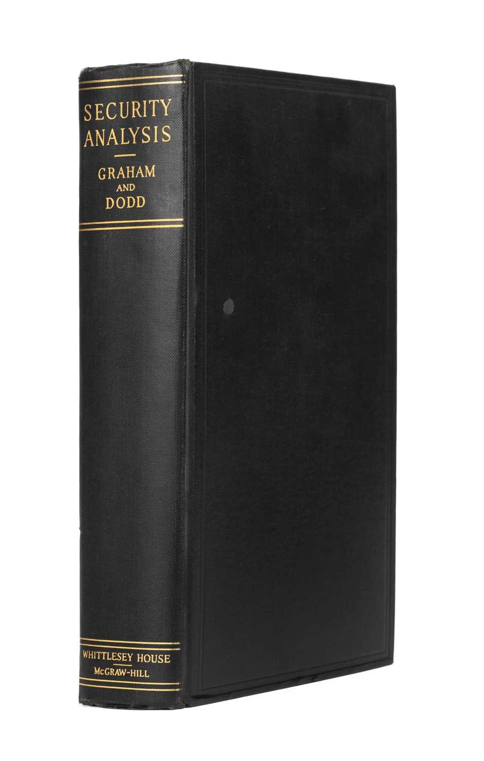 Lot 394 - Graham (Benjamin & Dodd, David L.). Security Analysis, 1st edition, second printing