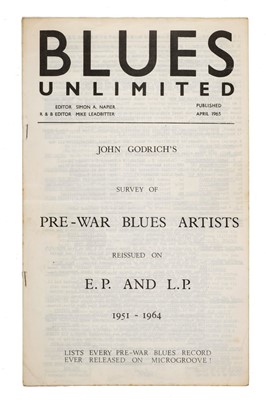 Lot 400 - Blues Unlimited. Collection of original early Blues Unlimited music magazines