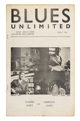 Lot 400 - Blues Unlimited. Collection of original early Blues Unlimited music magazines