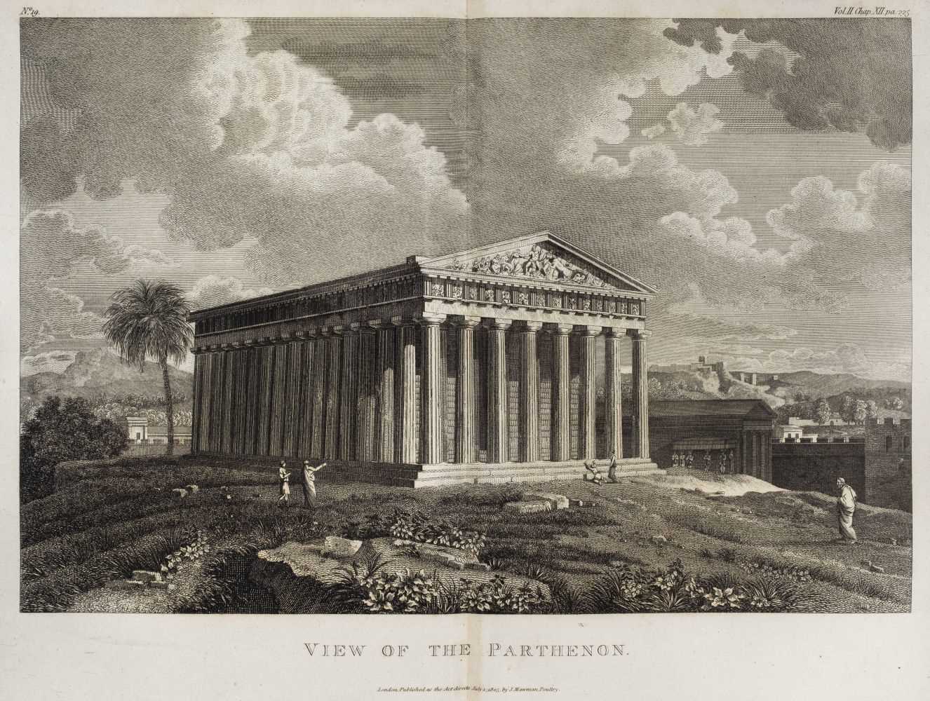 Lot 1 - Barthélemy (Jean Jacques). Travels of Anacharsis the Younger in Greece, 1806