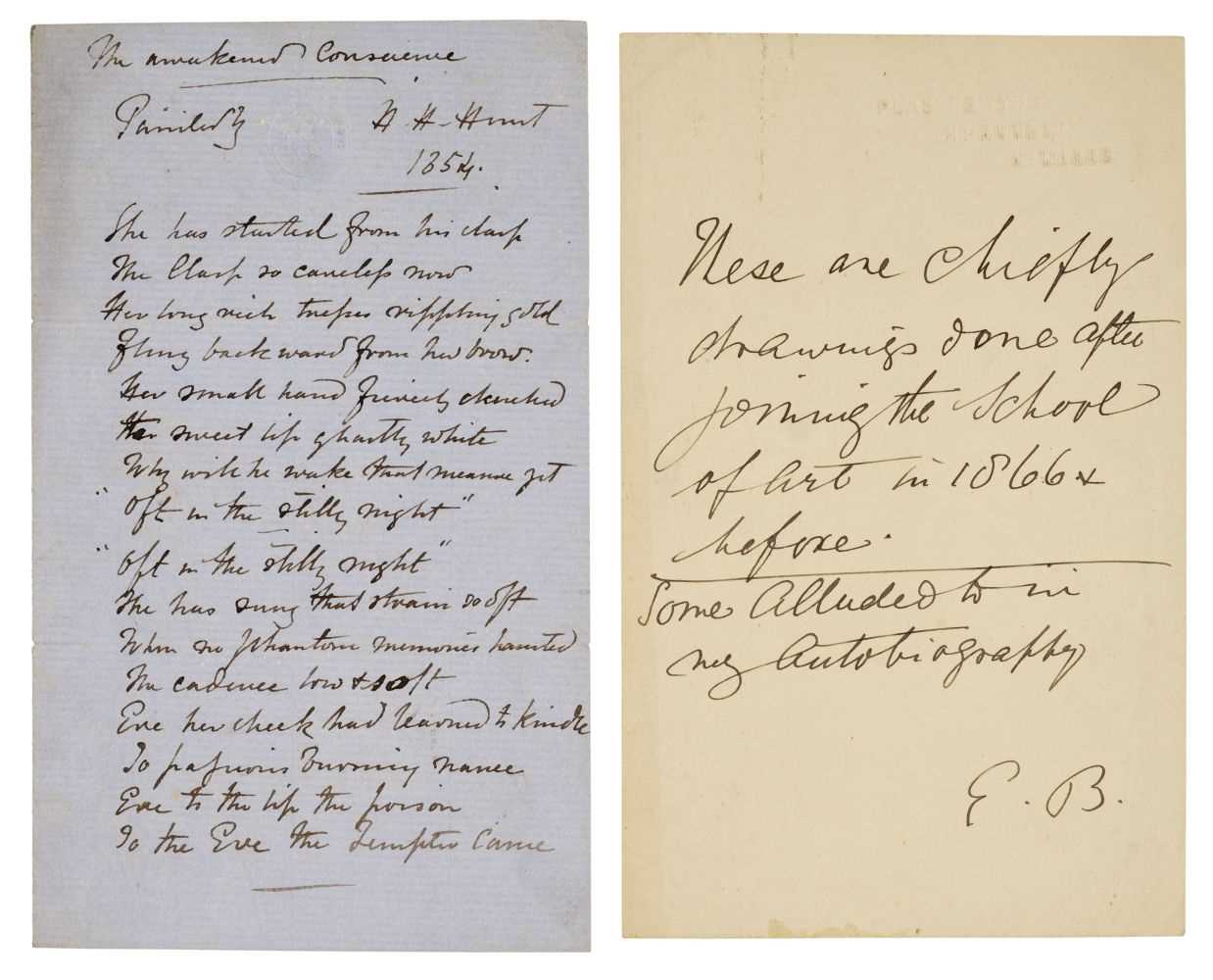Lot 528 - Phillips (Susan Katherine, nee Holdsworth, 1831-1897).