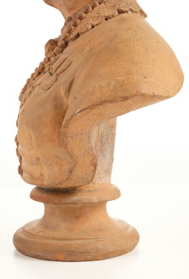Lot 297 - Crimean War. Victorian terracotta bust modelled as Mary Seacole