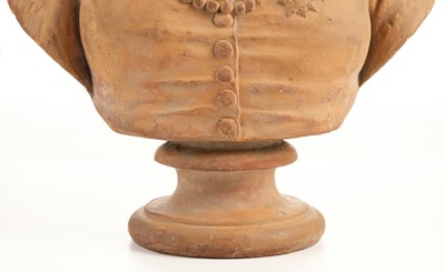 Lot 297 - Crimean War. Victorian terracotta bust modelled as Mary Seacole