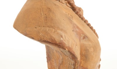 Lot 297 - Crimean War. Victorian terracotta bust modelled as Mary Seacole